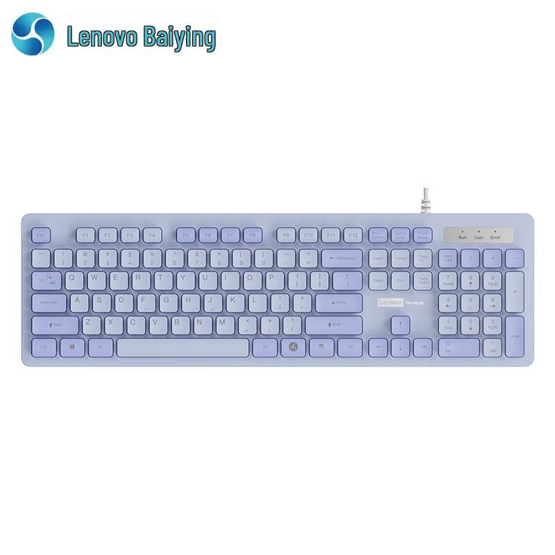 Lenovo KL31 Wired Full-Size USB Keyboard