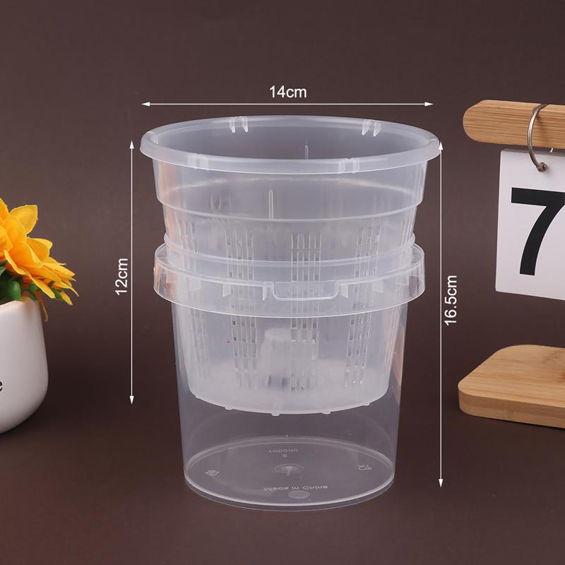 Self Watering Flowerpot Double-Layer Pots For Plants Nursery Pots With Holes Garden Automatic Absorbing Water Root Control Pots