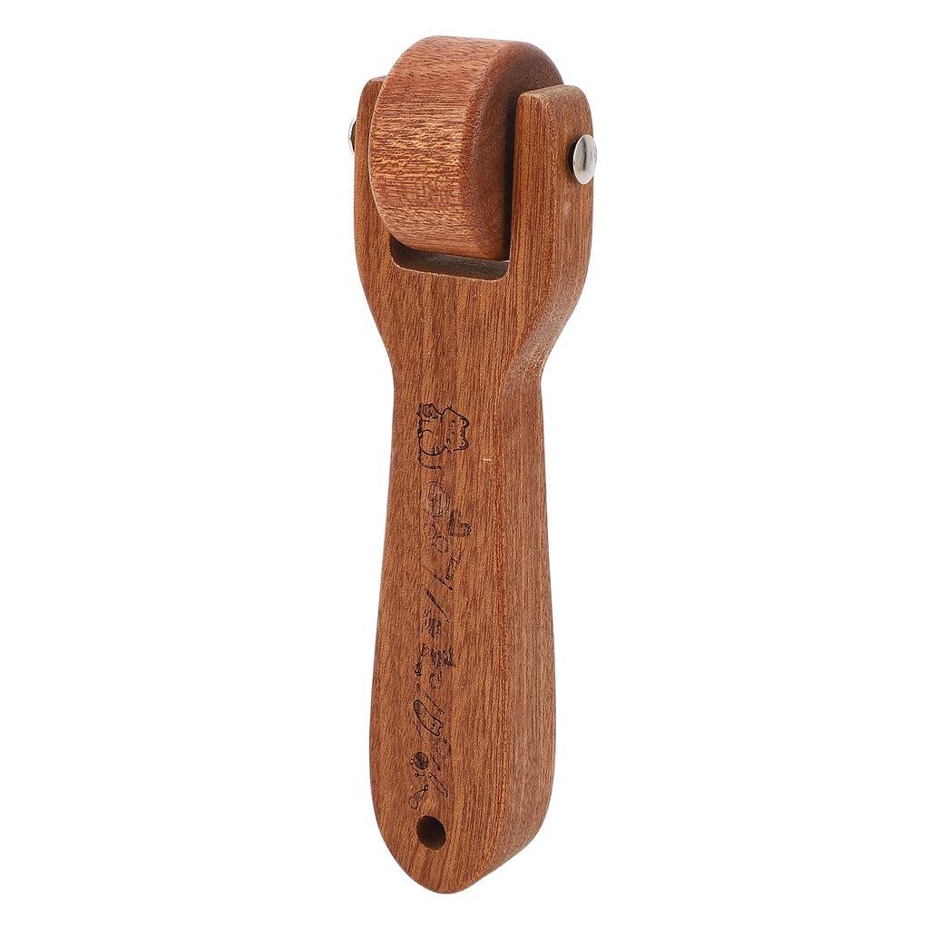 Wood Quilting Seam Roller Ergonomic Handle Multi Functional Sewing Push Pressing Wheel