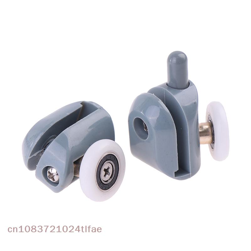 YY30-4 Pcs Shower Rooms Cabins Pulley Shower Room Roller Runners Wheels Pulleys New