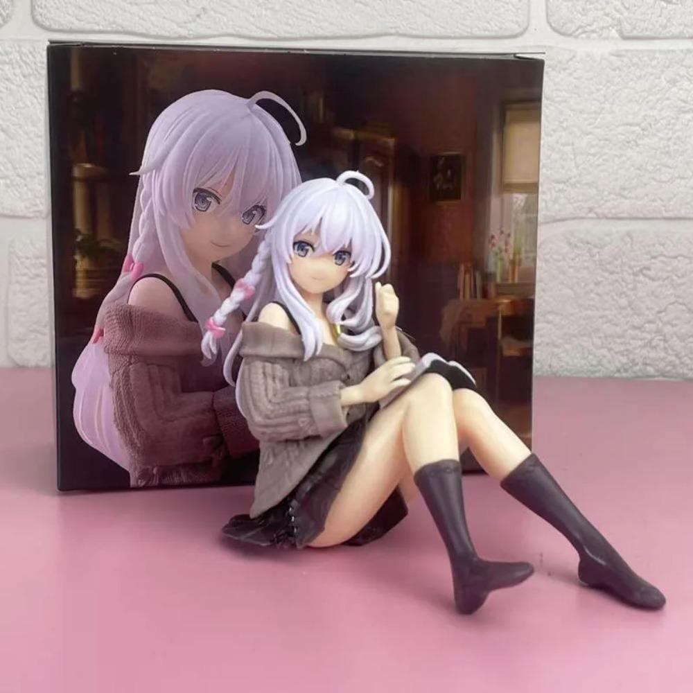 10cm Cestující čarodějnice Anime figurka Sběratelské hračky Cesta Elainy Akční figurka PVC model Panenka Dárek