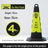 Rubber Traffic Cone Parking Barrier