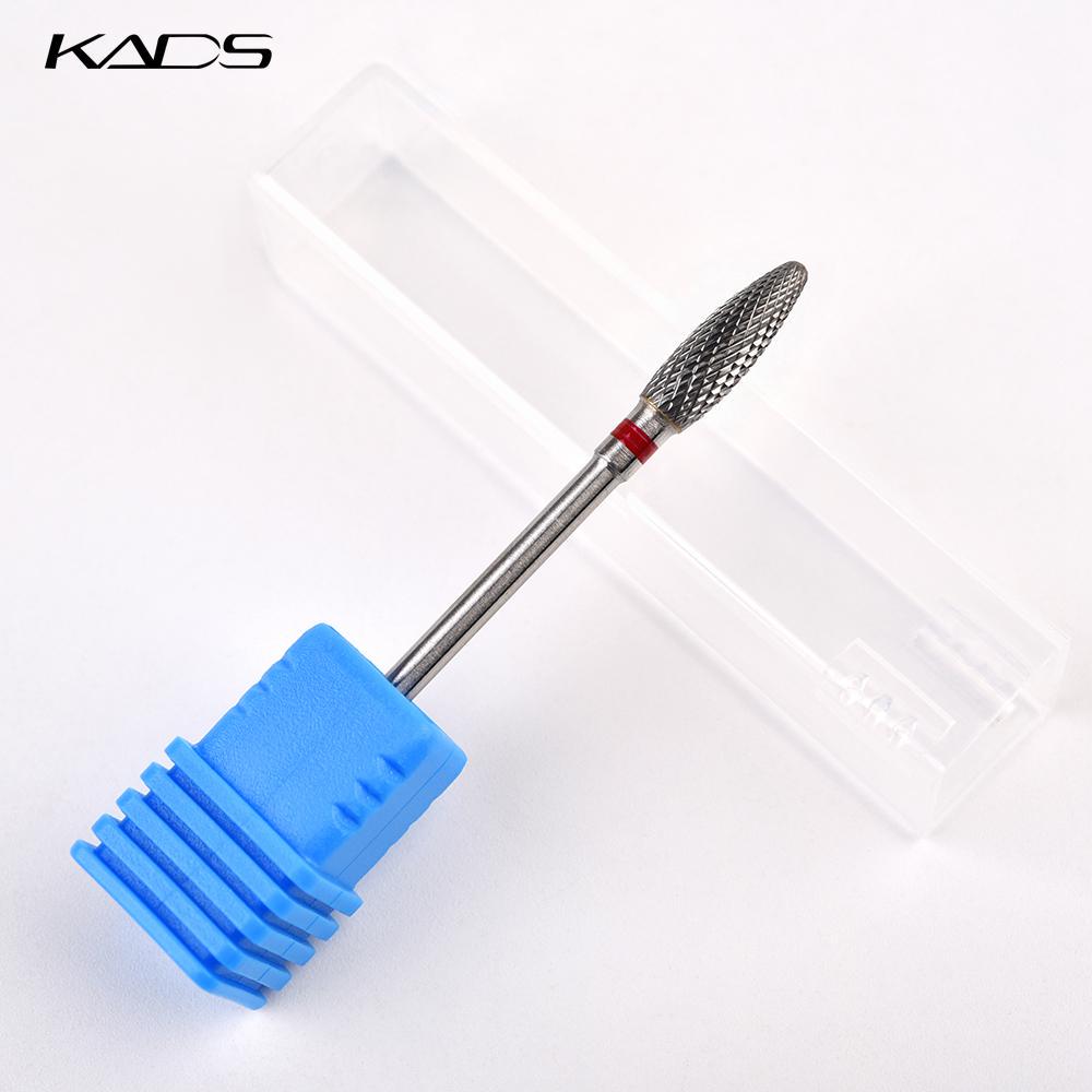 kads Bullet Alloy Nagelbohrer für elektrische Bohrmaschine, Nagel-Maniküre-Maschine, Bohrer und Zubehör, Fräser, Nagelfeilen-Werkzeug