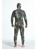 3mm Men's Camouflage Two-Piece Wetsuit for Fishing, Hunting, Diving, and Surfing