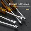 Hardened Hex Socket Screwdriver Wrench Set 4-14mm