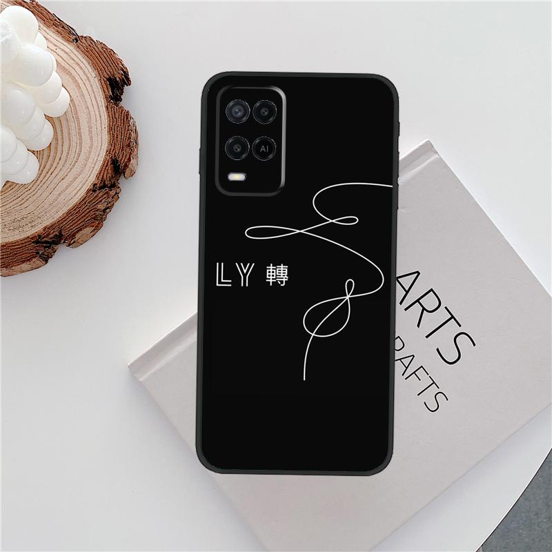 Love Yourself Case For Oppo A18 A38 A58 A78 A98 A79 A40 A60 A80 A16 A76 A96 A15 A74 A94 A54 A77 A17 Cover