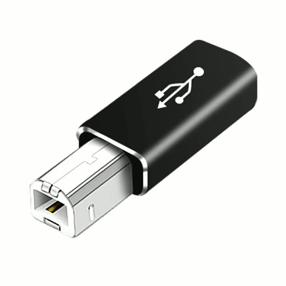 

USB Type C To USB B adapter electric piano electronic printer adapter TYPE-C female head to MIDI head drum