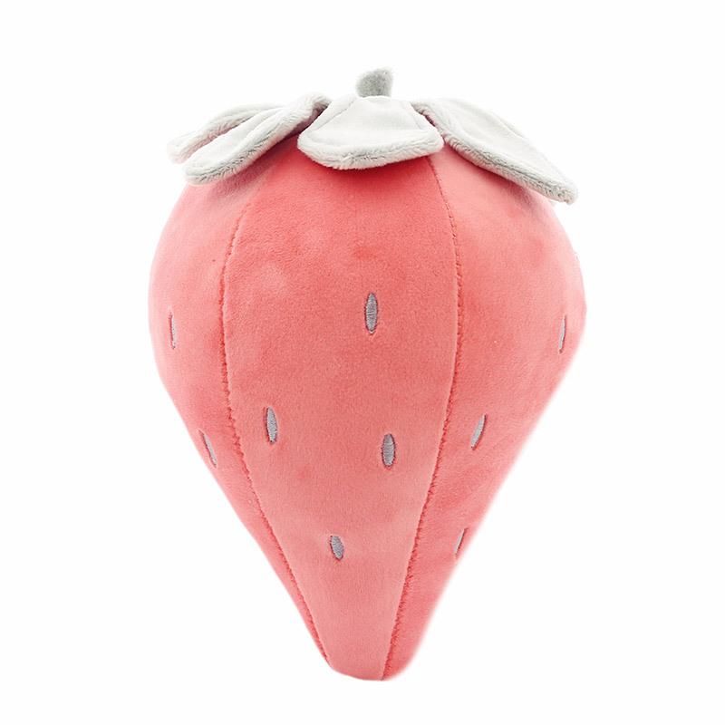 Creative Plush Toy Simulation Strawberry Soft Cotton Cute Fruit Pillow Cushion Stuffed Toys Gifts For Kids Girls