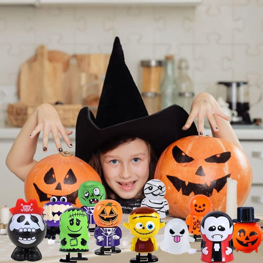 

Jumping Halloween Clockwork Toys Ghost Prank Toys Cartoon Wind-up Toy Children style 3