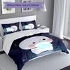 3pcs Bubu and Dudu2 Pattern Bedding Set Duvet Cover Set Includes Duvet Cover &pillowcases, Perfect All Season Bedroom Decoration & Gift