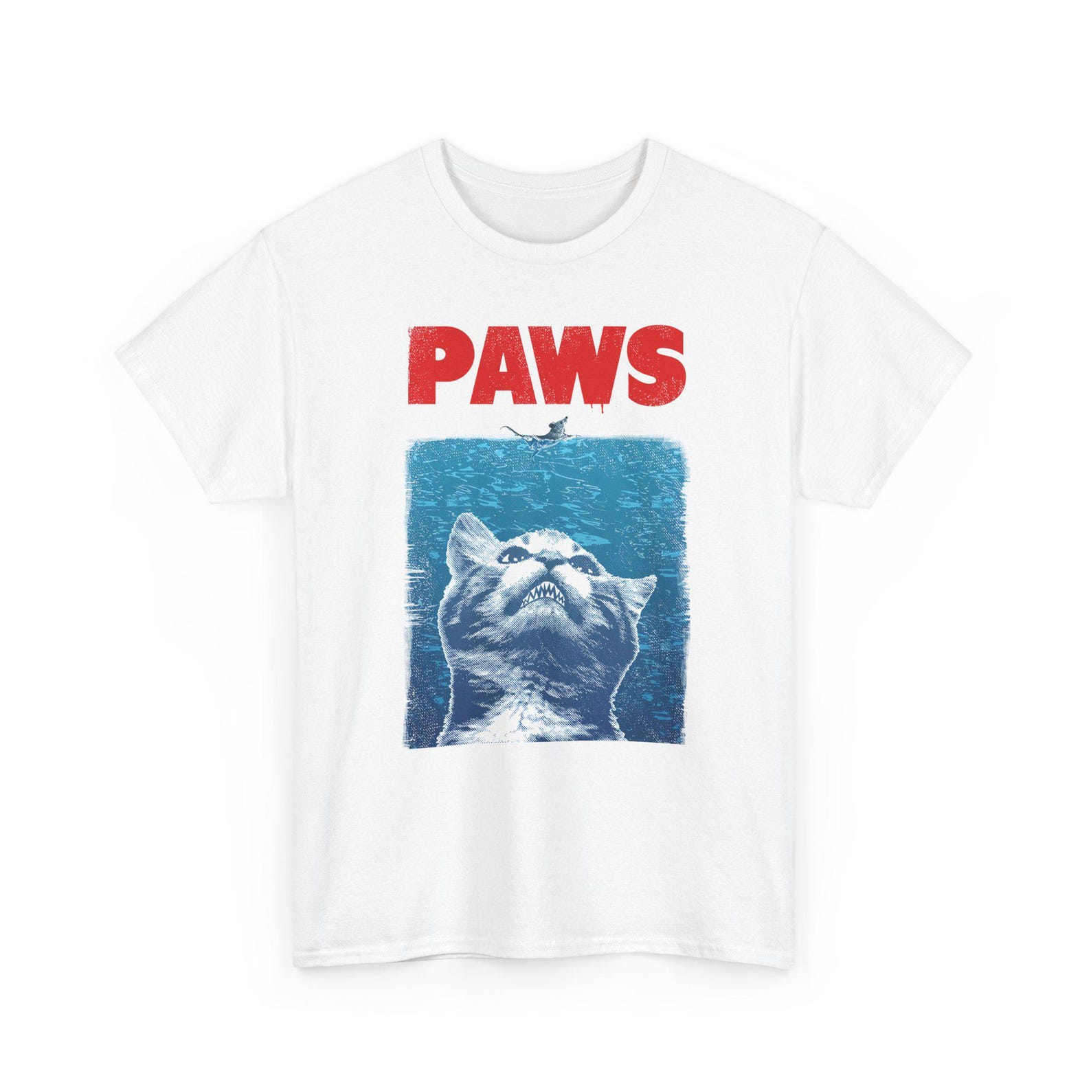 PAWS T-Shirt, Kitten Lovers, Cat Lovers Gift 4XL