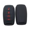 Silicone Key Case For Ram 1500 Dt / Trx / 2500 3500 Hd -, Soft Rubber Key Fob Cover Anti-Drop Protector 4/5/6 Buttons
