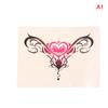 1 Pcs Tatoo Sex Waterproof Temporary Tattoos Womb Fake Tattoos Sticker