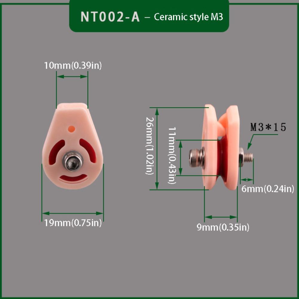 Imported Bearing Anti Jumper Device Ceramic Combination Pay Off Wheel Wire Wheel  Coil Winding