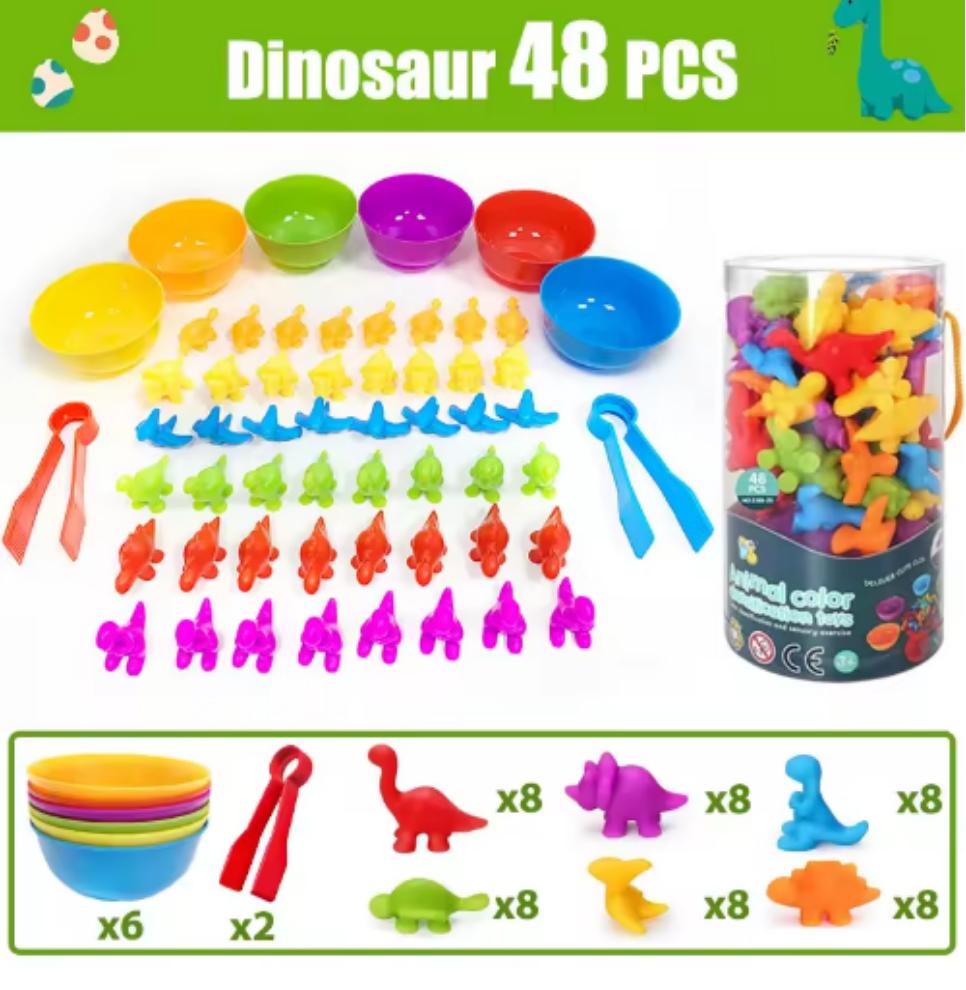 High-Quality Montessori High-Quality Material High-Quality Rainbow High-Quality Counting High-Quality Bear High-Quality Math Play sets High-Quality