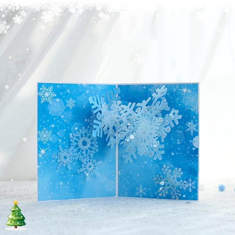Christmas Decorations 3D Card Party Decoration Folding Type Party Supplies
