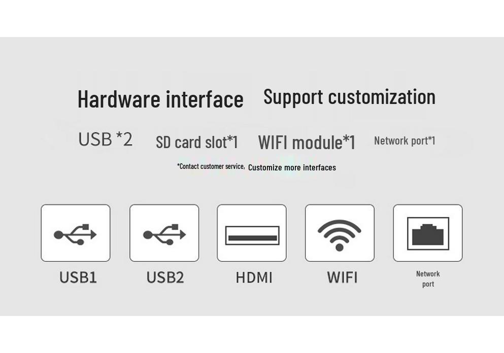 55" Floor-Standing Rotatable Android WiFi LCD Advertising Display Screen for Shopping Malls