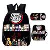 New Cartoon Super Moon Blade Three Piece Backpack Set for Primary and Secondary School Students