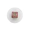 Golden Chinese Brass Engraving Seal - Auspicious Words Ornament Collection