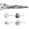 DanYun Fishing Pliers, Ultra-Lightweight, Multi-Functional Pliers with Hook Remover, Line Cutter, and Hook Remover, Made of Stainless Steel 2CR13,