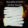 Cowhide Labor Gloves Thick Safety Gloves New Mechanic Glove