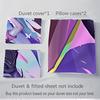 3pcs Valorant Bedding Set-Perfect for Bedroom, Guest Room, Living Room, Hotels | Ideal Gift for Fans, Travelers, Daily Use | Festive Decorat