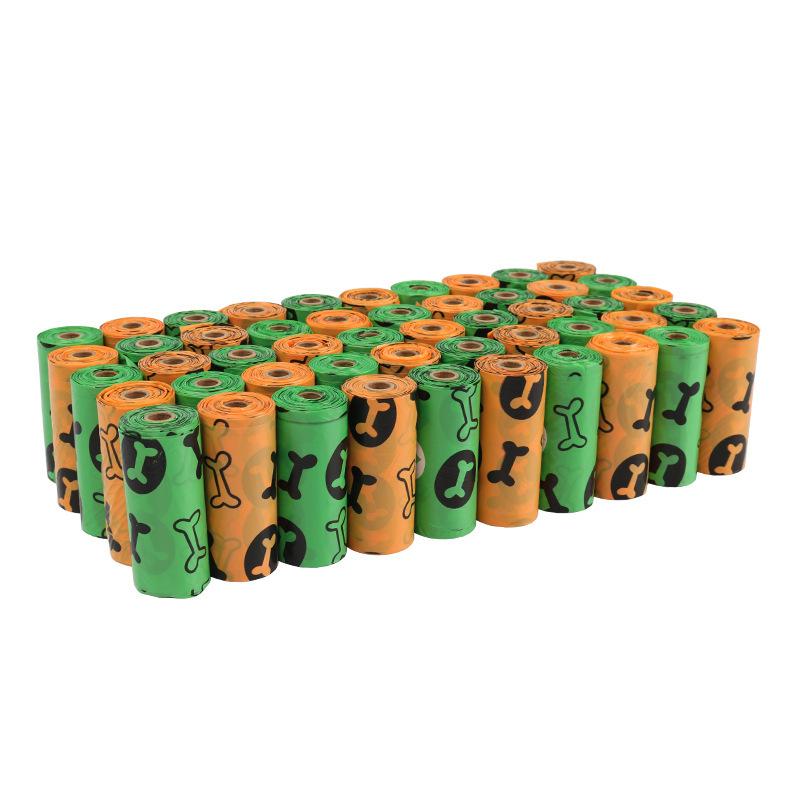 Factory Direct Supply Degradable Dog Poop Bag Bone EPI Pet Garbage Bag Pill Dispenser  ODM Customizable Supplier