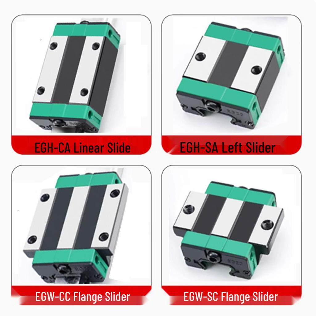 Precision Linear Guide Block Assembly EGH/EGW Series (15-65) CA SC