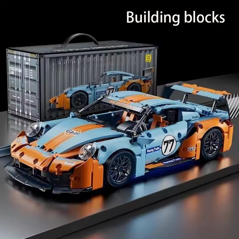 

1:14 Building Blocks Car Set Construction Toy,Design Collectable Model Car Building Kit Scale Sport Car for Children Adult Gifts NO BOX