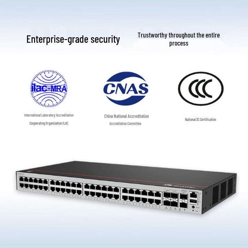 Huawei Kunling 48-Port Gigabit + 4-Port 10G Managed Ethernet Switch
