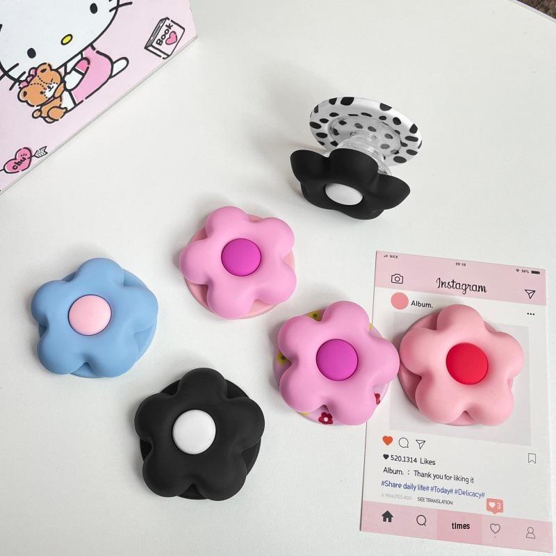 Korean-Style 3D Flower Magnetic Airbag Bracket Magsafe Sticker