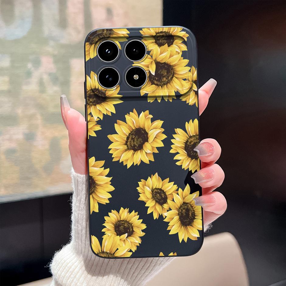 For Xiaomi Poco F8 Pro Ultra Cases Pretty Sweet Girls Liquid Silicone Full Protective Bumper Cover For Poco F8Pro F8Ultra Fundas