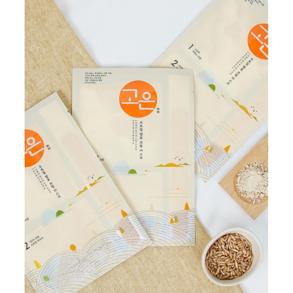 Daycellcosmetics Gefermenteerde Zoete Haver Crème Afspoelbaar Hydraterend Masker Pakket 4 Vellen