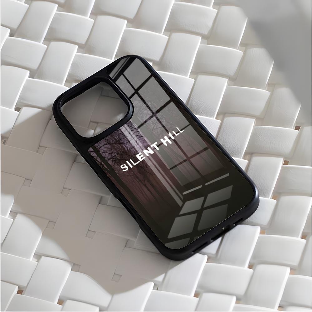

Horror Games Silent Hill Phone Case For Iphone 17 Air 16 15 14 13 12 11 Pro Max Mini Xr X Xs Fundas Shell PC+TPU Cover iPhone 15