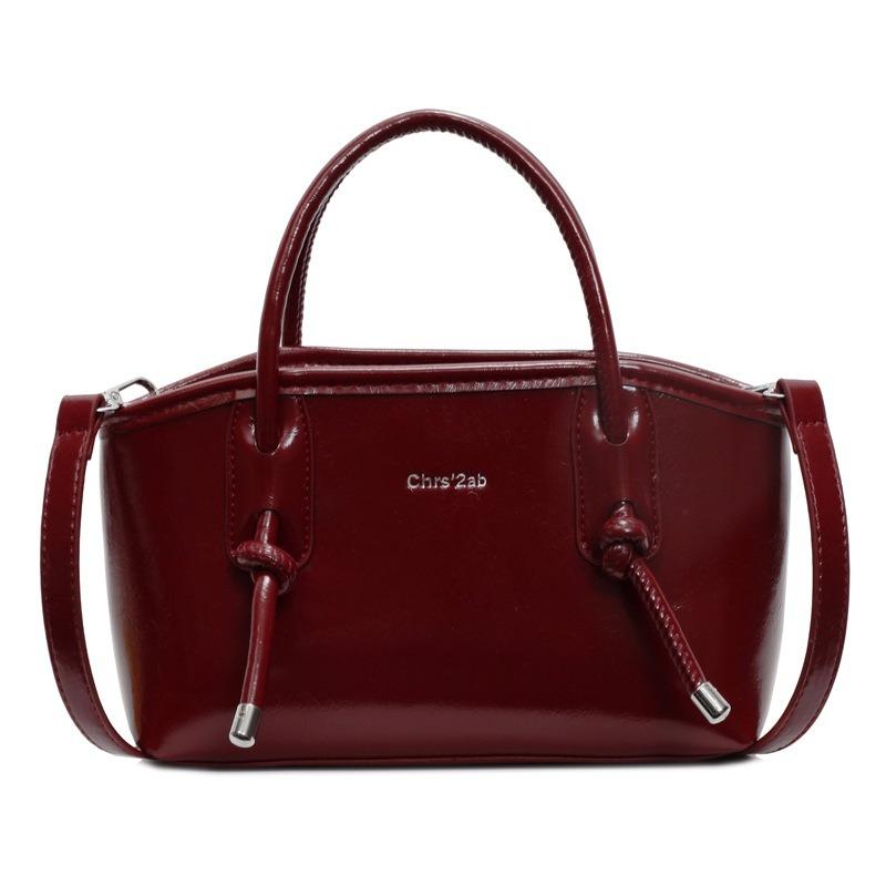 Premium Sense Large Capacity Tote Bag Fashion Hand Bag Retro Shoulder Bag Texture Messenger Women's Bag