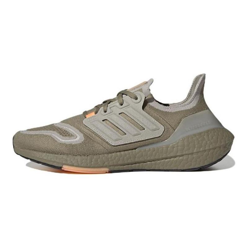 adidas ULT men fabric low-top marathon running shoes linen green GX9140 41