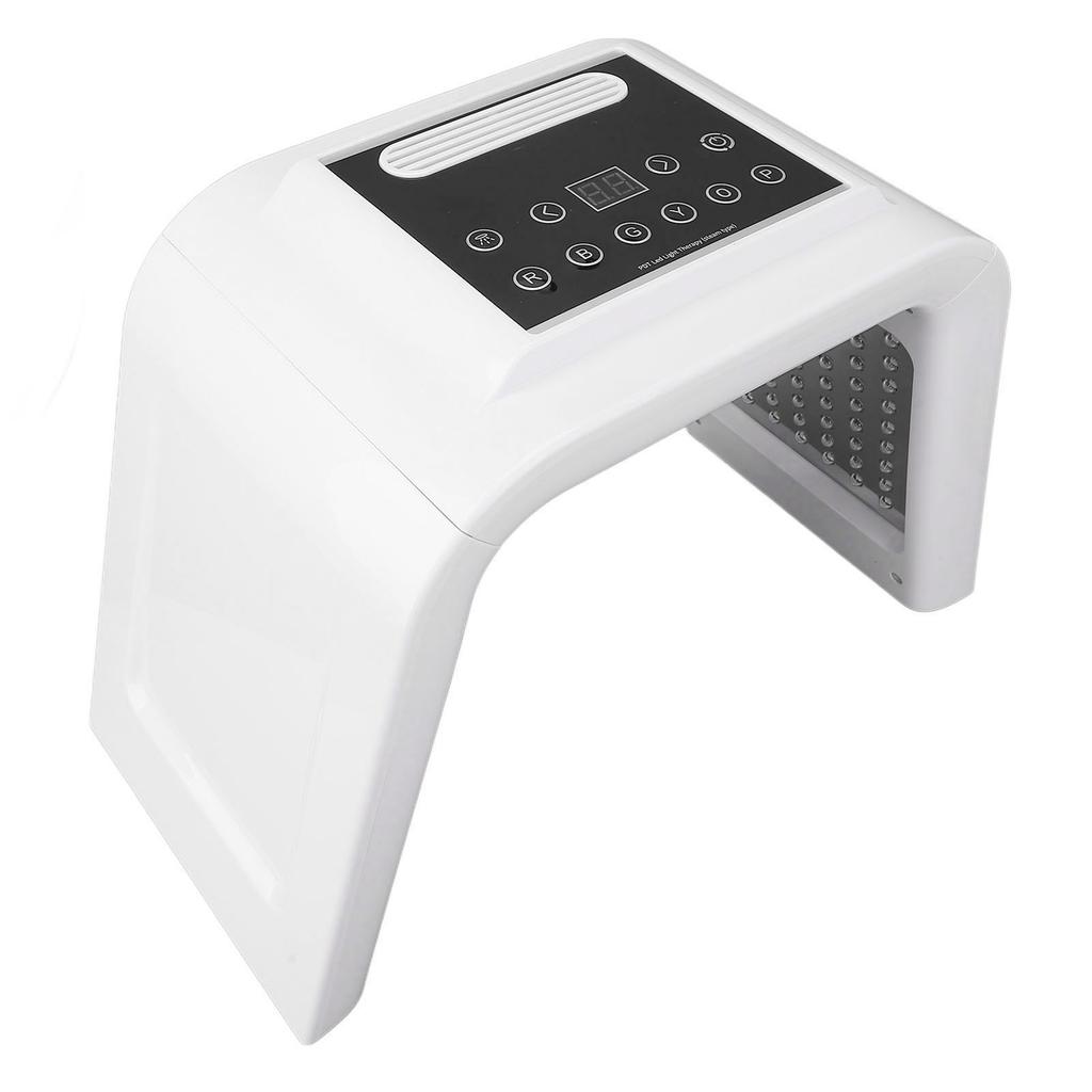 6 Color LED Face Skin Care Light Machine With Spray Foldable Phototherapy Device for Beauty Salon