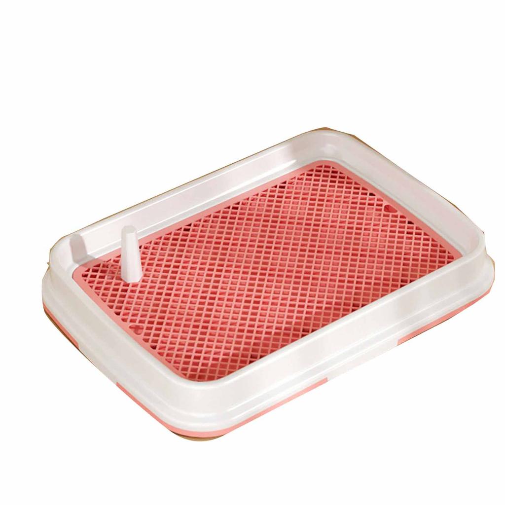 Toaleta dla szczeniąt małych psów, Miska z wysokimi barierami na mocz dla psów, Wewnętrzna kuweta dla zwierząt, Łatwe do czyszczenia akcesoria do usuwania psich odchodów