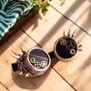 Retro Steampunk Goggles with Rivets Halloween Decorative Glasses Gear Glasses Steampunk Glasses for Cosplay Enthusiasts