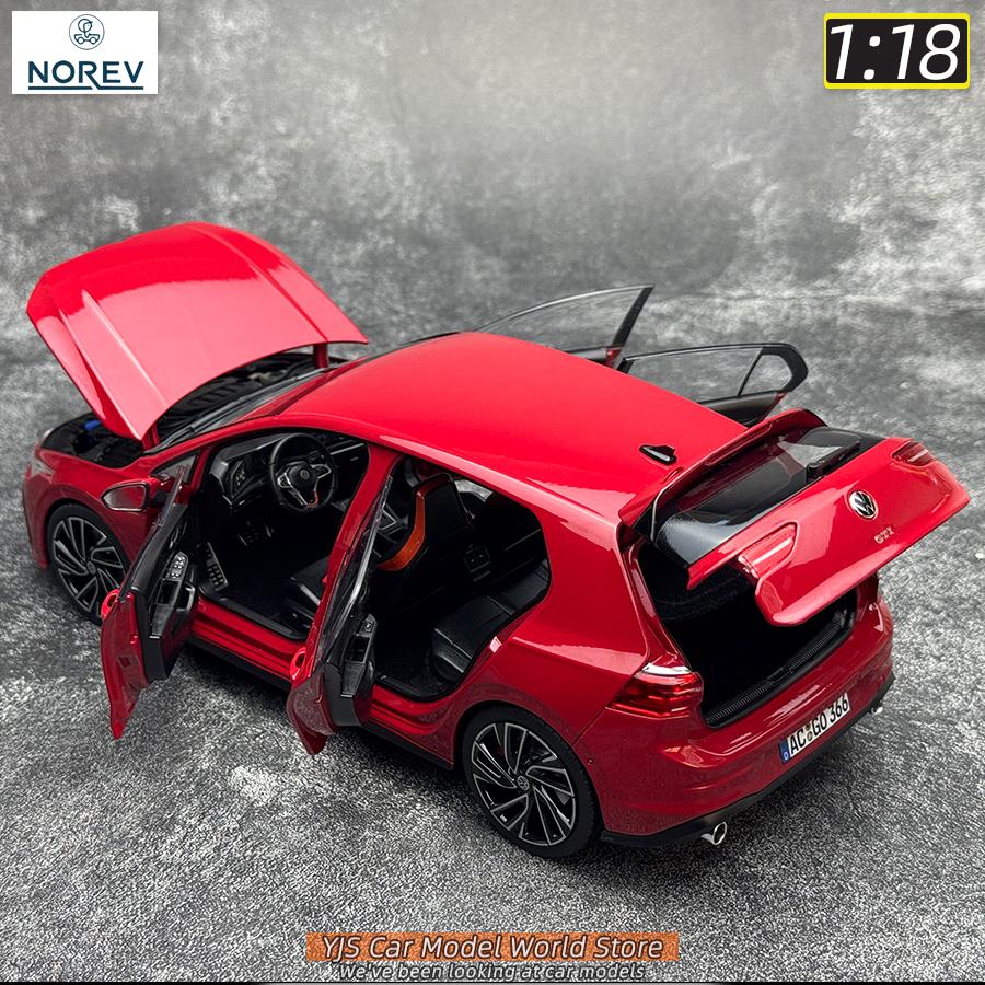 TCFJN1 NOREV 1/18 2020 VW Golf GTI Red Collection car model static Ornament Holiday gift