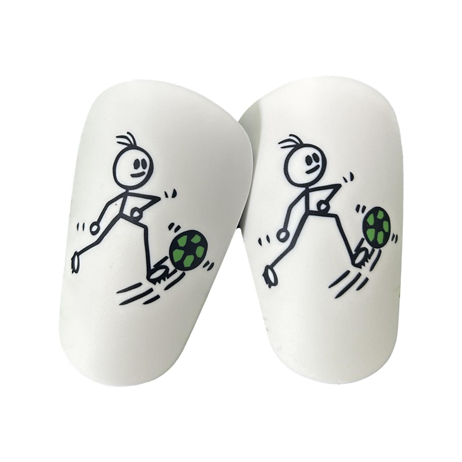 1 Pair Mini Soccer Shin Guards for Boys Girls Compact Calf Guards Leg Protection Football Training Shin Guards Protective Gear