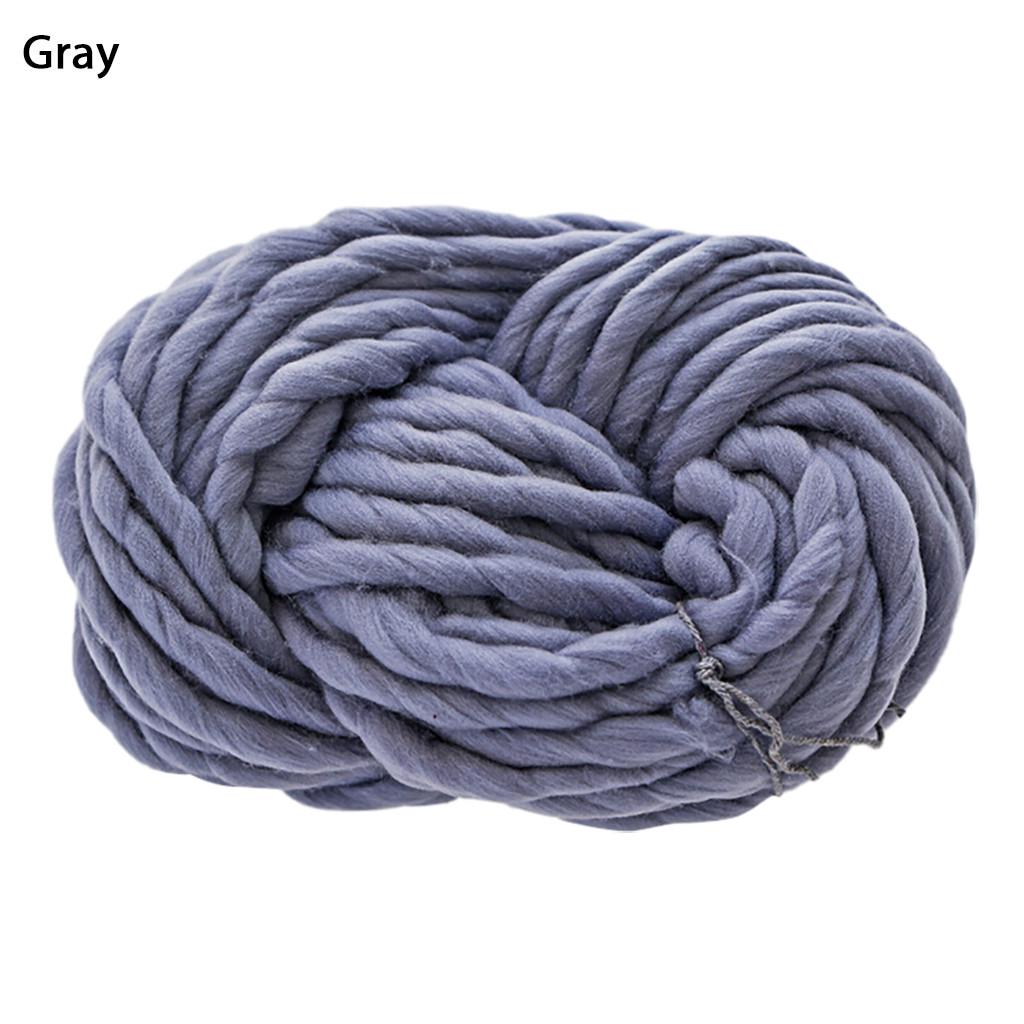 Chunky Soft Wool Yarn Scarf Knit Thickness Warm Hat Household Supplies