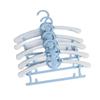 Multifunctional Non-Slip Retractable Hangers for Baby & Kids' Clothes – Small Size Drying Rack