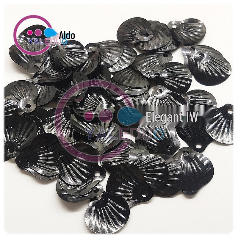 Yale Dobe Fish Scale Fan-Shaped Sequins 22x24mm for DIY Ethnic Costume Sewing