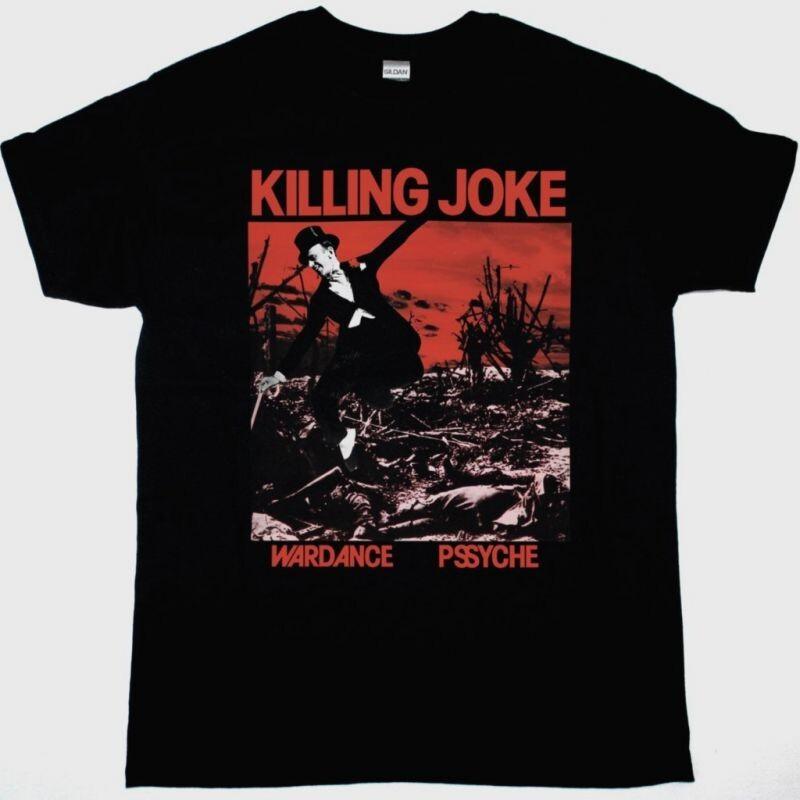 KILLING JOKE WARDANCE Retro Heavy Cotton Black All Size T Shirt TU428 S