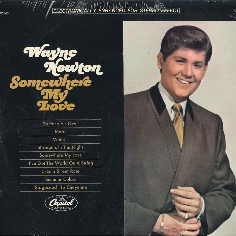 

LP Record WAYNE NEWTON - Somewhere My Love SPC3455 CAPITOL US Pop