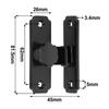 Door Bolt Latch Latch Remote Controller Stainless Steel Timer Switch It Rust And Moisture Proof