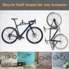 Bicycle Wall Storage Rack Anti-Scratch Heavy Duty Bike Suspension Bracket for Indoor Home Apartment Use