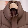 Down Vest Women Winter Large Size Thickened Warm Sleeveless Windproof High Collar Sleeveless Jacket