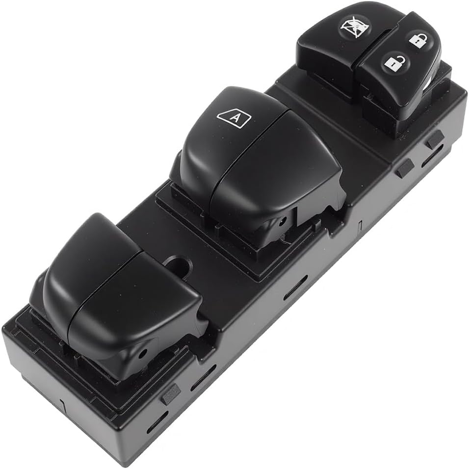CCIYU Master Power Window Switch Front Left Driver Side Fit 2014-2016 for Nissan Rogue 254014BA5A 1S14437